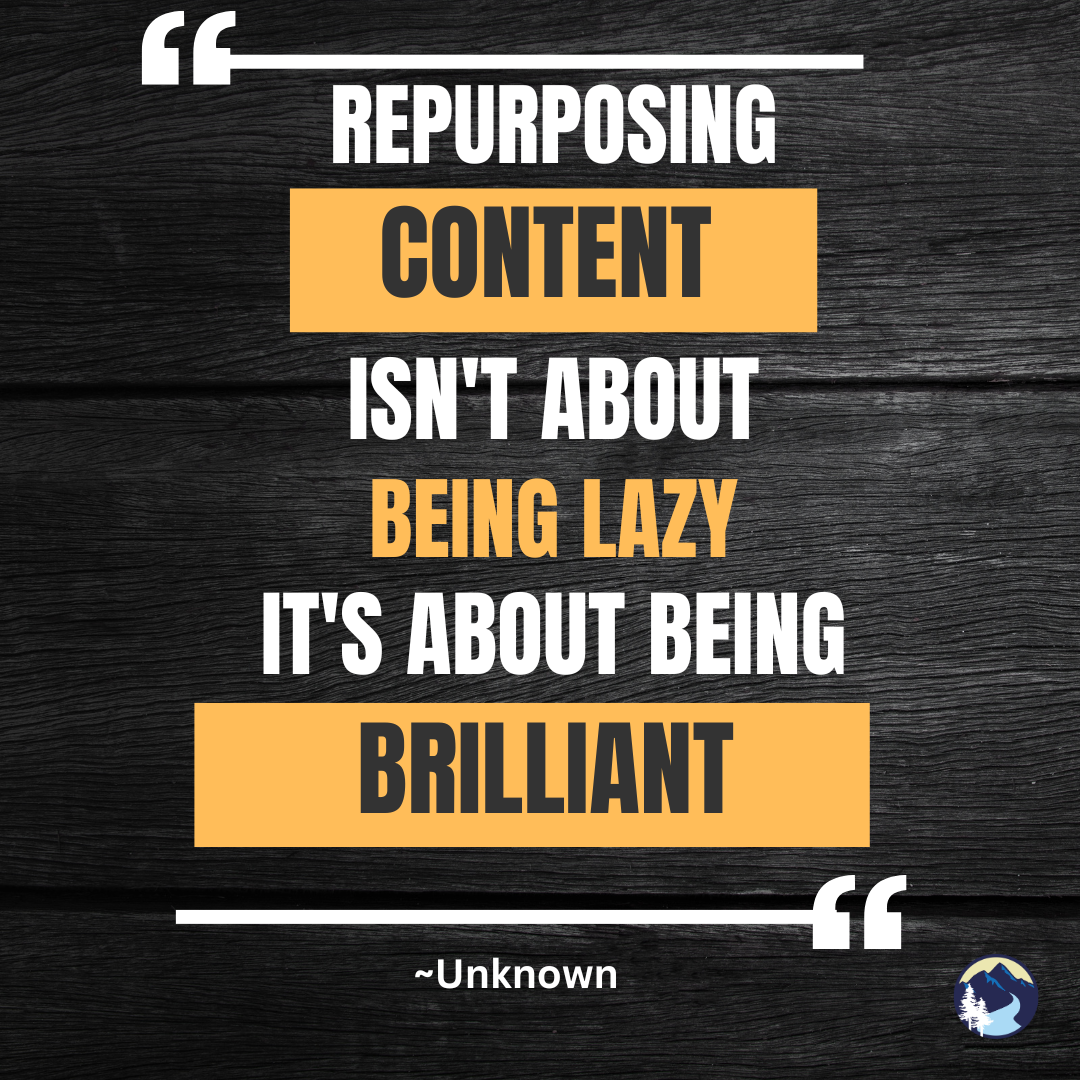Repurposing Content